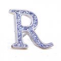 Значки R с глиттером (с блестками)