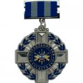 Нагрудная медаль на колодке УПРАВЛЕНИЕ РКВ и СРЕДСТВ ВКО