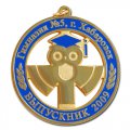 Изготовление школьных медалей - медали Выпускник гимназии 5 Хабаровск