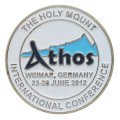 Значки международной конференции ATHOS с холодными эмалями