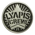 Значки Lyapis Crew с античным серебром