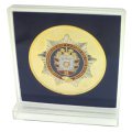 Юбилейная настольная медаль в упаковке 50 Лет 5 Отделу 9 Управления КГБ СССР