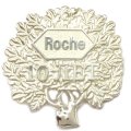 Значки ROCHE из серебра 925 пробы