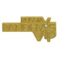 Фирменный значок RUSSIA PANDHYS VIP со стразом