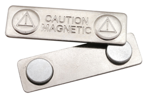Мощный двойной магнит для значков и бейджей