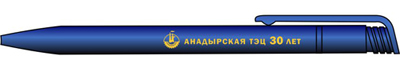Ручка шариковая Анадырская ТЭЦ Авторучка с символикой Анадырской ТЭЦ