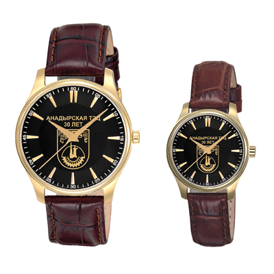 Часы с символикой Анадырской ТЭЦ Часы с логотипом Анадырской ТЭЦ