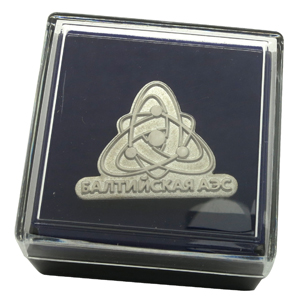 Фирменный значок Балтийская АЭС Значок Балтийская АЭС