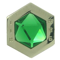 Значок МИБ со стразом Значок IIB со стразом