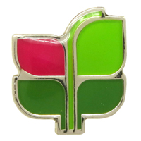 Изготовление значков банка Ренессанс Кредит Значок Банк РЕНЕССАНС Кредит