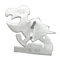 Серебряные значки для пиццерии Серебряный значки ПИЦЦА