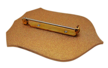 Бляха Дружинник с безопасной булавкой Бляха Дружинник с безопасной булавкой