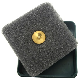 Поролоновый ложемент в футлярах для нагрудных знаков Футляр для нагрудных знаков с поролоновым ложементом