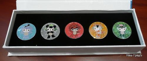 Олимпийские значки для Олимпиады в Пекине Олимпийские значки для Олимпиады в Пекине