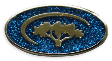 Синяя эмаль с глиттером GBLB для производства значков Синяя эмаль с глиттером GBLB для производства значков