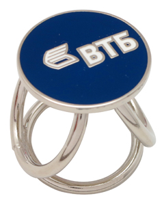 Зажим для платка Внешторгбанк Зажим для платка для ВТБ банка