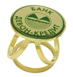 Зажимы для платка для Банка Девон-Кредит Зажимы для платка Банк Девон Кредит
