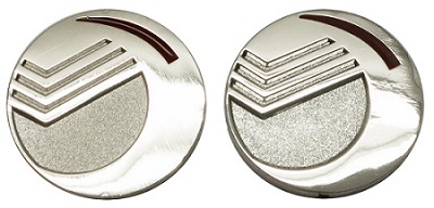 Значки Сбербанк с различными видами обработки Значки Сбербанк