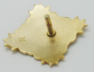 Знаки с винтом. Винт припаян к оборотной стороне знака Знаки с винтом. Винт припаян к оборотной стороне знака